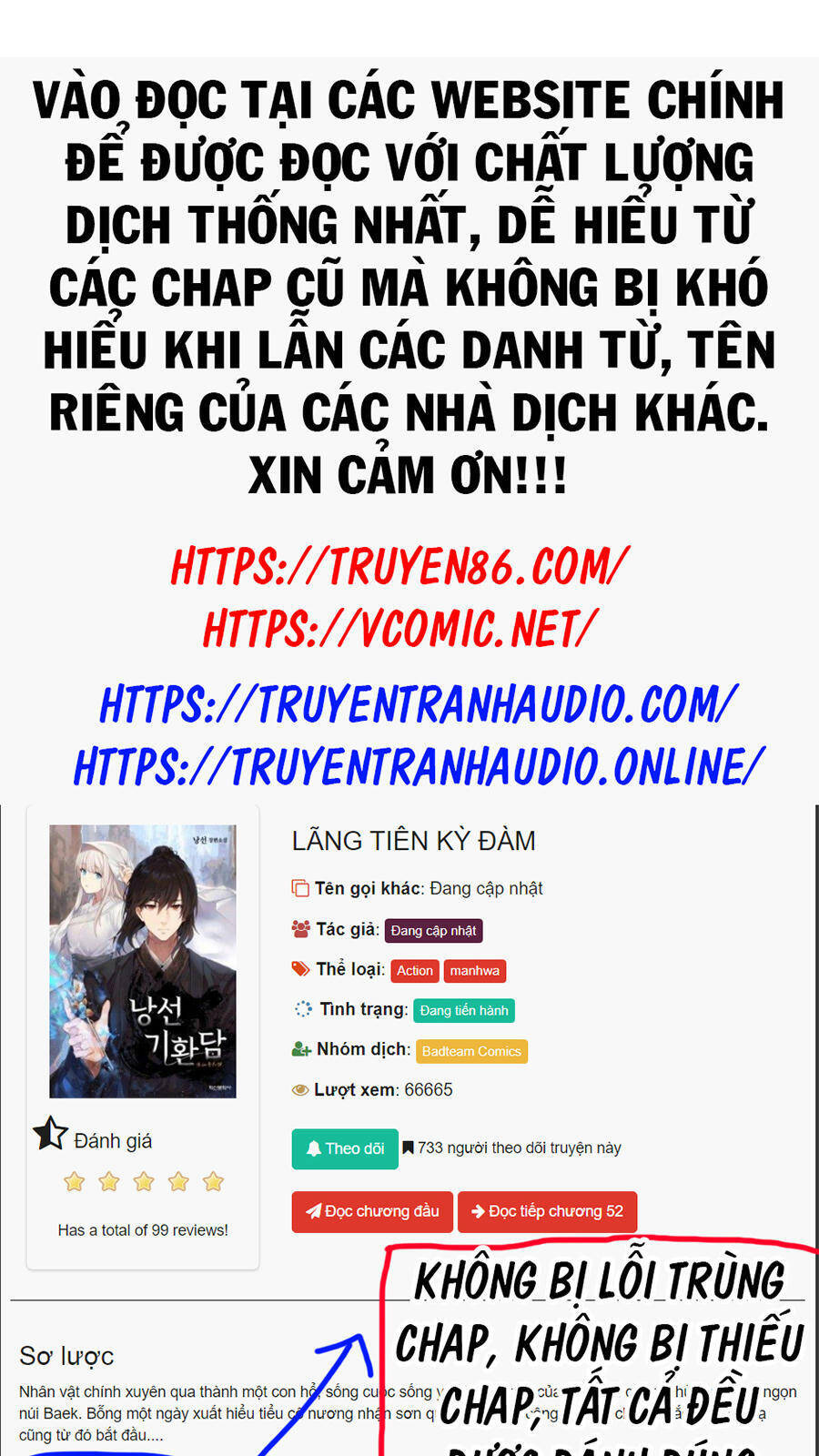 Lãng Tiên Kỳ Đàm Chapter 55 - Trang 4