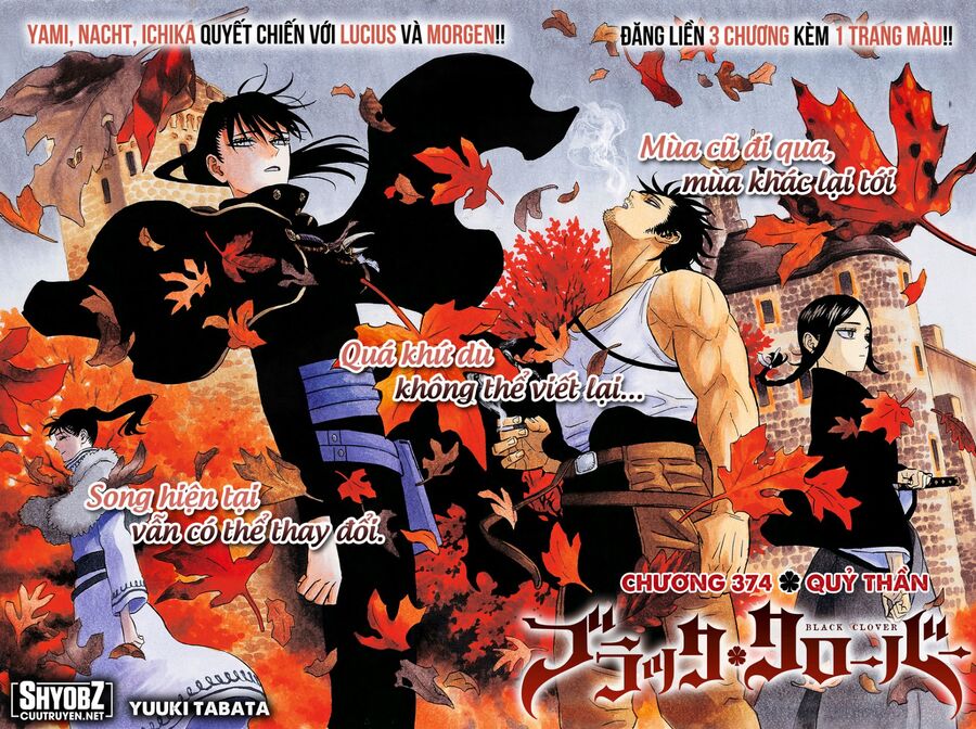 Black Clover - Thế Giới Phép Thuật Chapter 374 - Trang 3