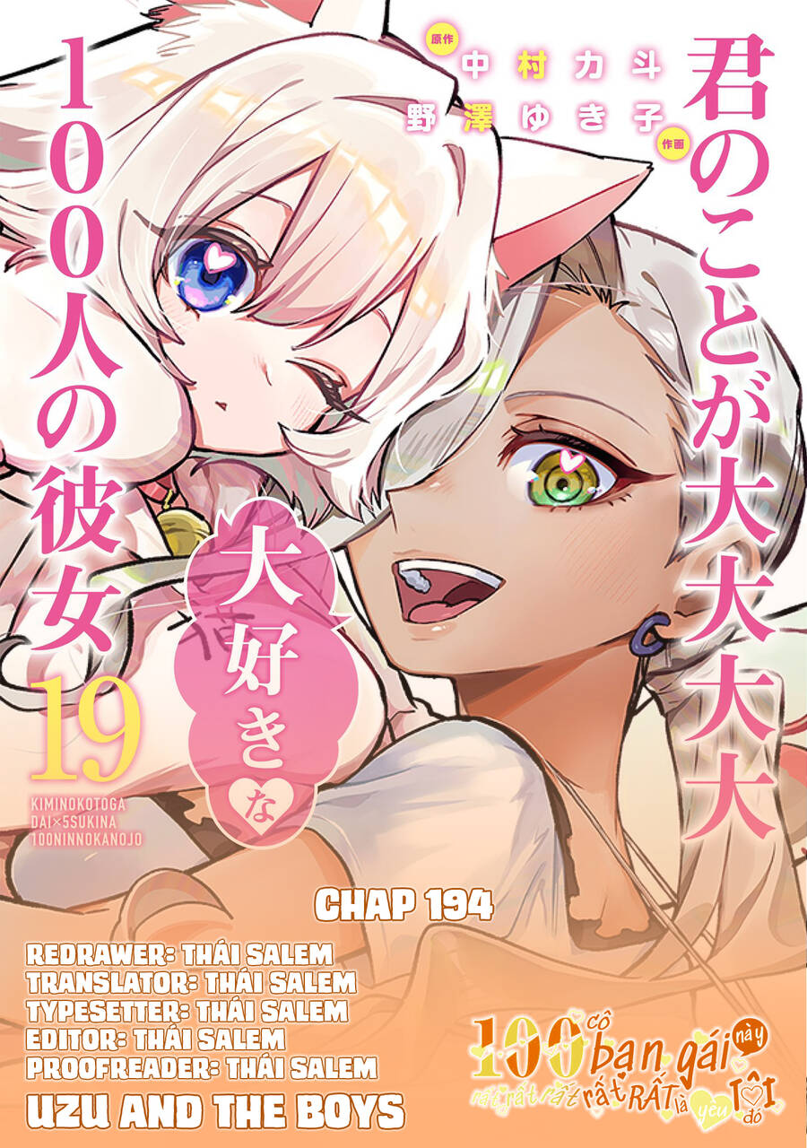 Kimi No Koto Ga Dai Dai Dai Dai Daisuki Na 100-Ri No Kanojo Chapter 194 - Next Chapter 195