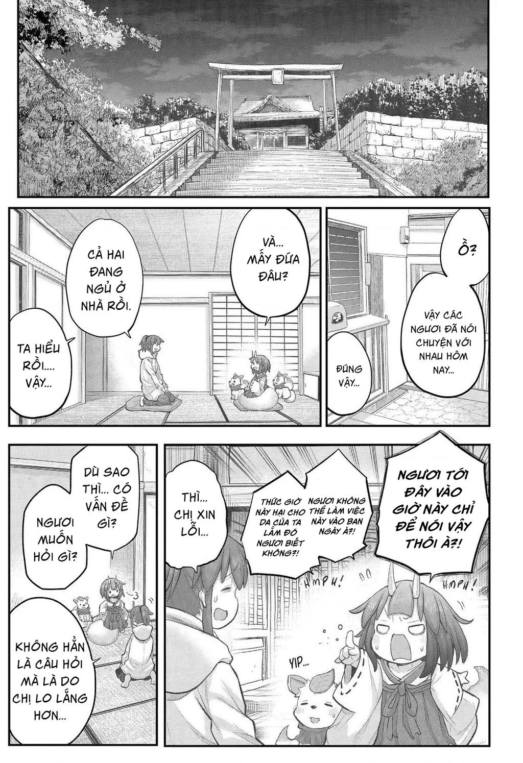 Miss Shachiku and the Little Baby Ghost Chapter 107 - Trang 4