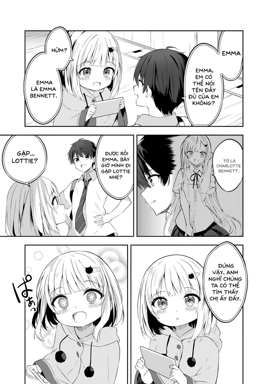 Maigo Ni Natteita Youjo Wo Tasuketara, Otonari Ni Sumu Bishoujo Ryuugakusei Ga Ie Ni Asobi Ni Kuru You Ni Natta Ken Nitsuite Chapter 1 - Trang 4