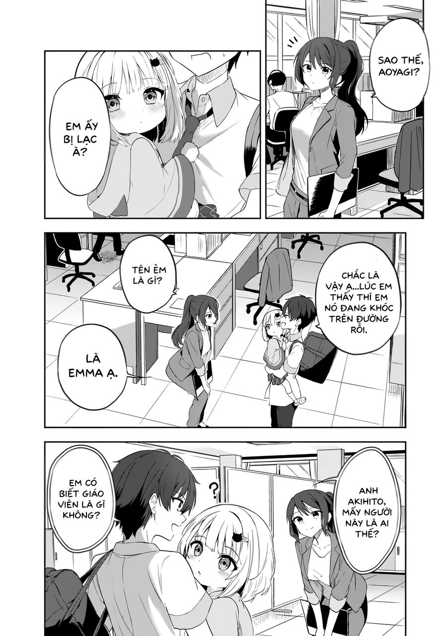 Maigo Ni Natteita Youjo Wo Tasuketara, Otonari Ni Sumu Bishoujo Ryuugakusei Ga Ie Ni Asobi Ni Kuru You Ni Natta Ken Nitsuite Chapter 1 - Trang 4